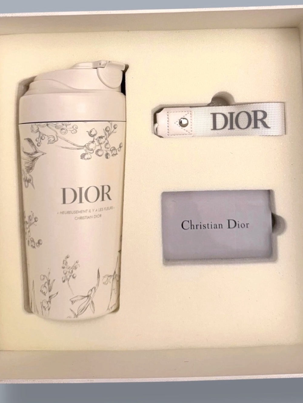 Dior ceramic Travel tumbler